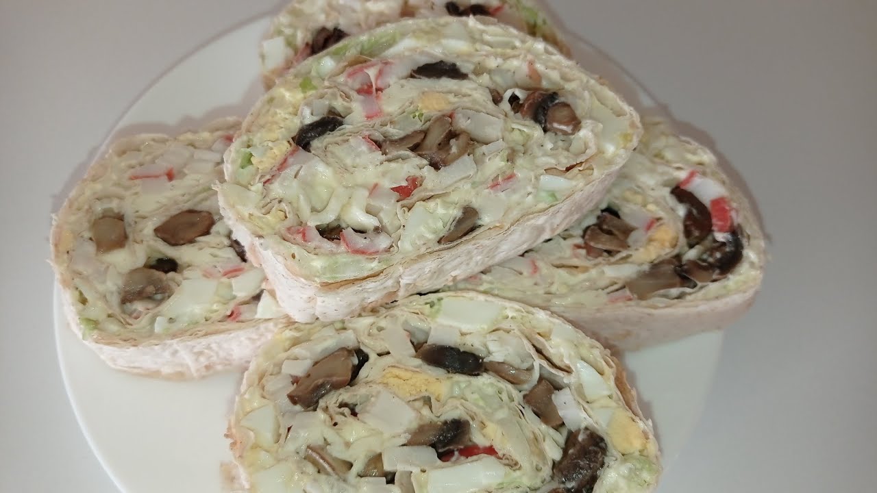 Закусочный лаваш! Очень вкусно 