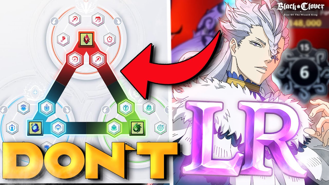 DONT MAKE THIS MISTAKE!! HOW TO FARM/BUILD TALENTS CORRECTLY! (Black Clover Mobile)