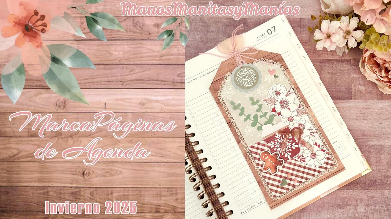✨¡¡Ya podéis ver CóMo HiCe el MarcaPáginas de Invierno 2025!!✨