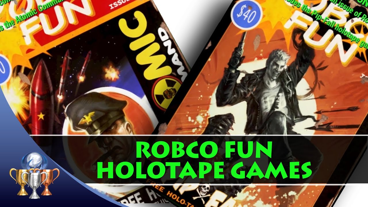 Fallout 4 Holotape Games & Robco Fun Comic Book Magazine Locations (Future Retro)