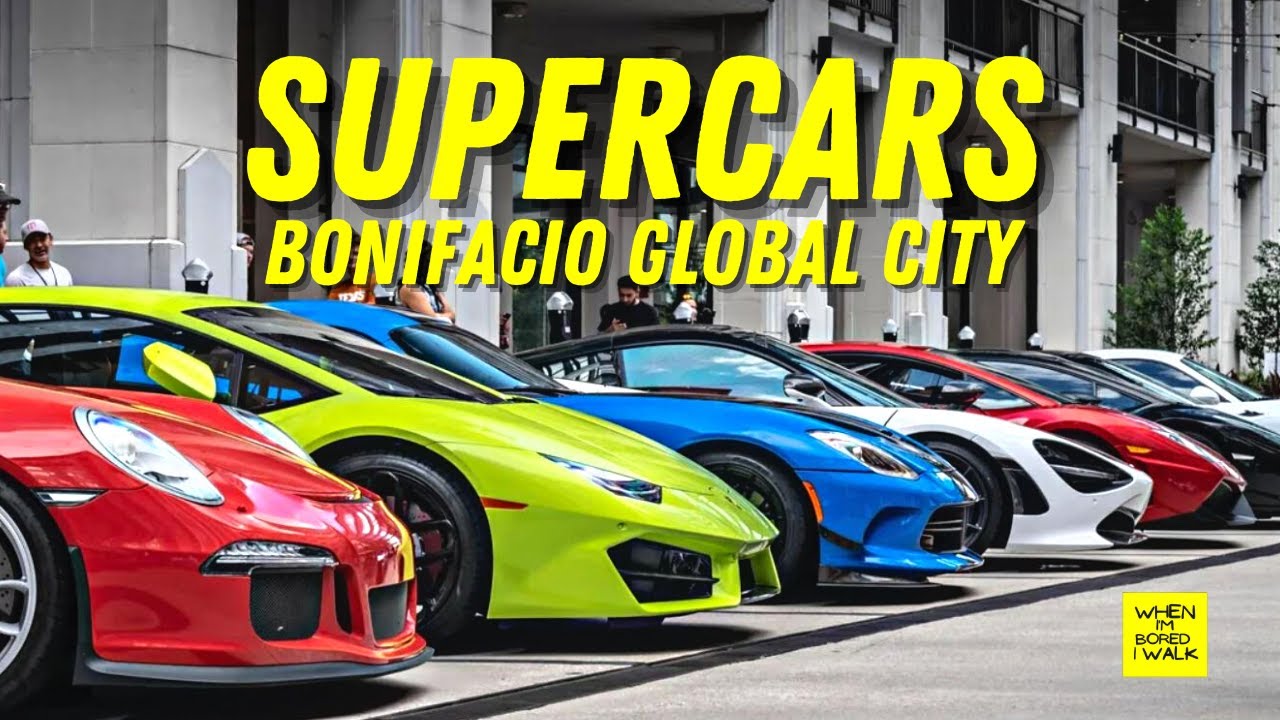SUPERCARS OF BGC | WHEN IM BORED I WALK