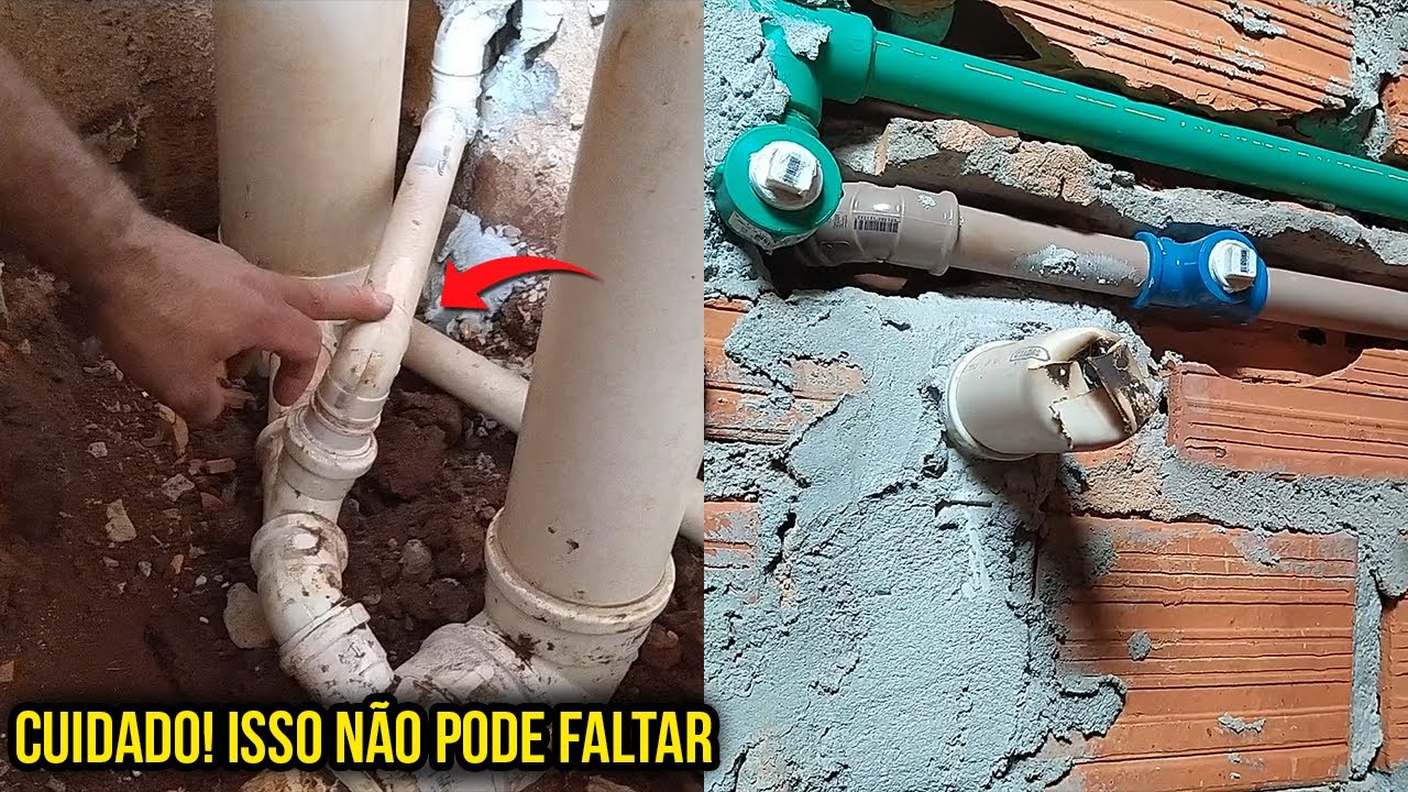 COMO FAZER ENCANAMENTO DE ESGOTO DE BANHEIRO DA FORMA CORRETA (Isso n&atilde;o pode faltar)