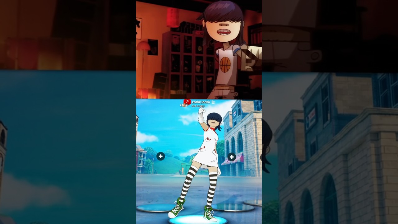 Re-Creating Gorillaz &ndash; DARE in Fortnite! 💞