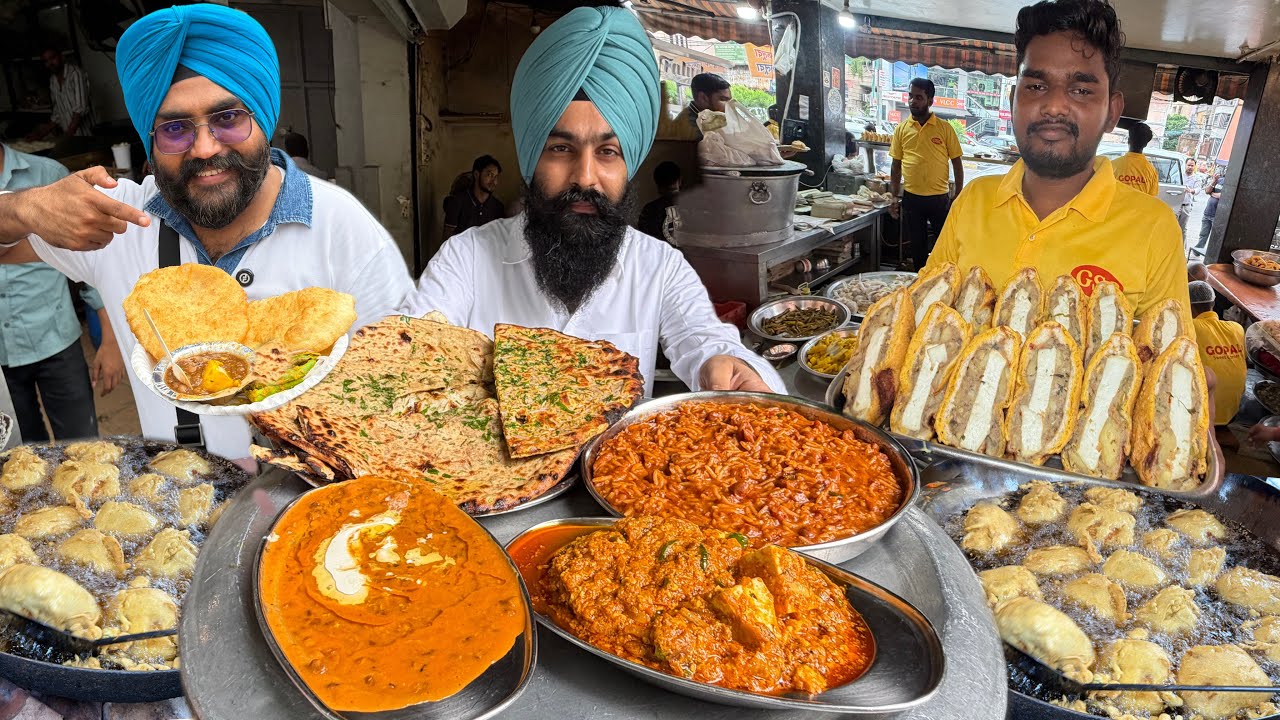 Delhi Food Tour | Best Street Food In Delhi | Famous Delhi Street Food | Indian Street Food Delhi
