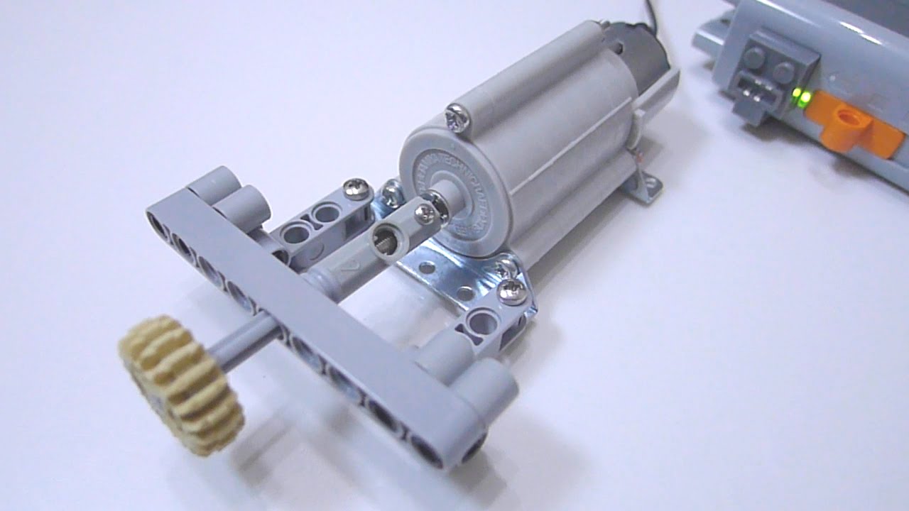 LEGO Gearbox Motor DIY with TAMIYA 72001 Planetary Gearbox Set