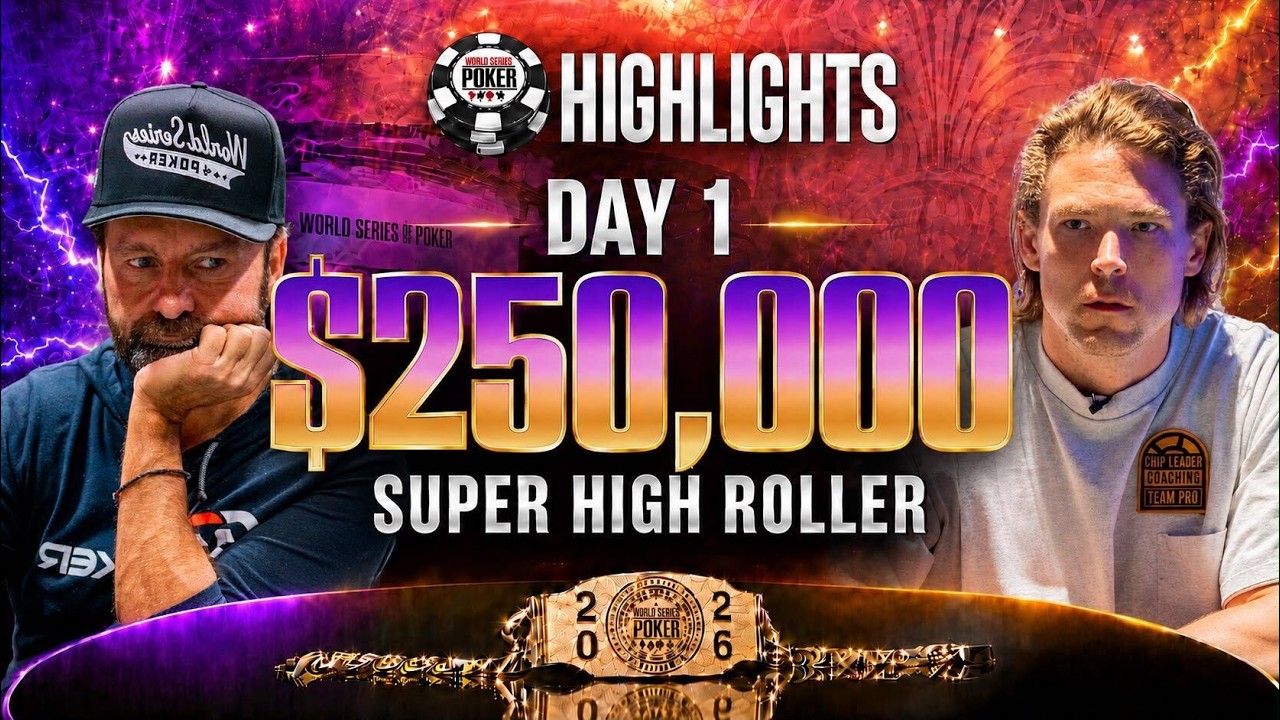 HIGHLIGHTS | $250,000 NLH Super High Roller | Day 1