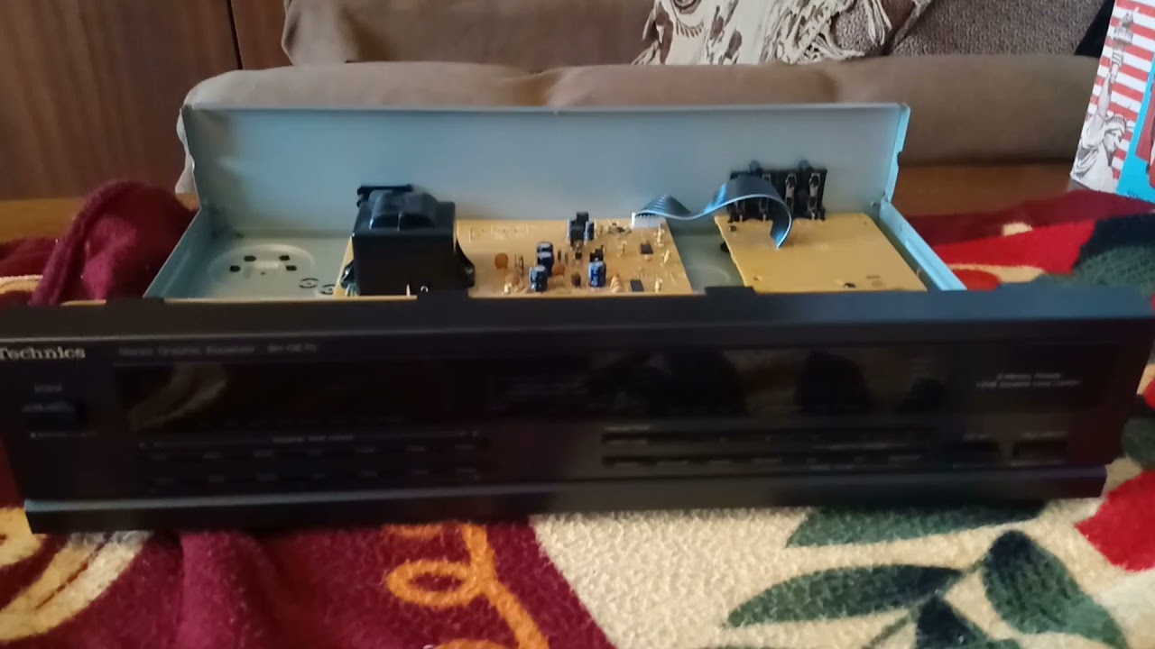 Эквалайзер Technics SH-GE70 профилактика.