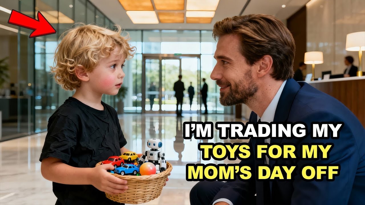 BOY OFFERED TOYS TO THE BILLIONAIRE HEIR FOR MOM’S DAY OFF — HIS REACTION LEFT THE BOY SPEECHLESS