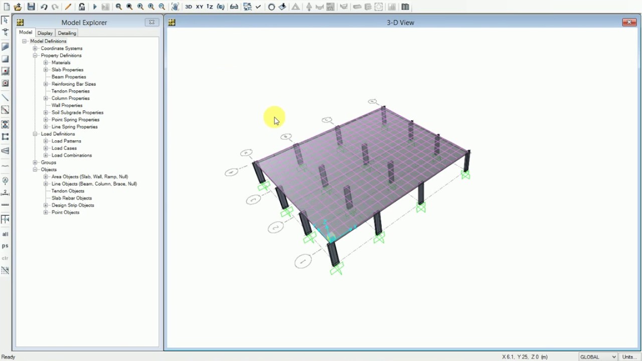 FLAT SLAB DESIGN IN SAFE