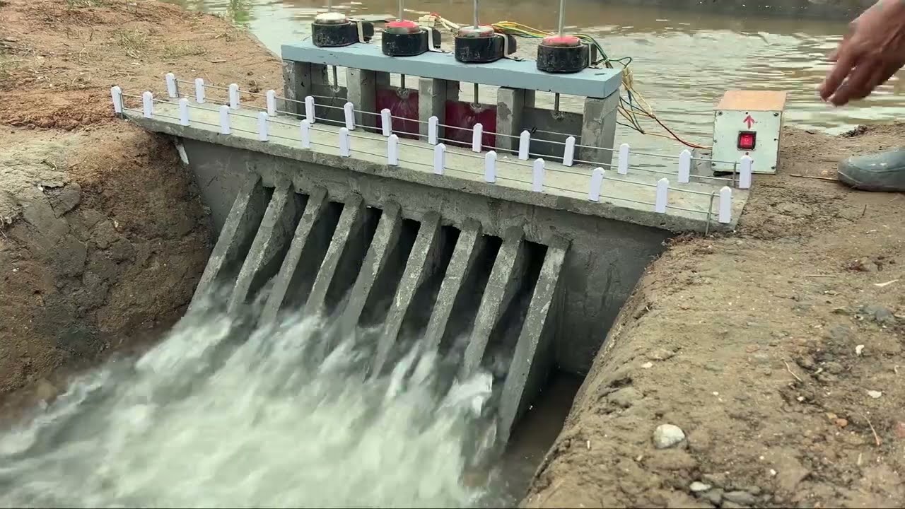 Construction of water storage dam
