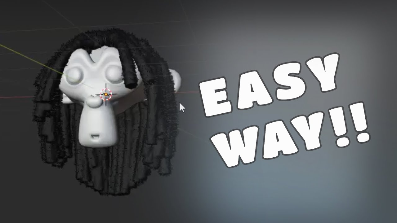 Create Dreads Quickly - Blender 2.93