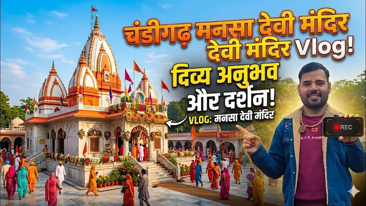 Mansa Devi Temple Panchkula (Haryana) || The Ultimate Devotional Guide 2026 || Vlog with twinky ||