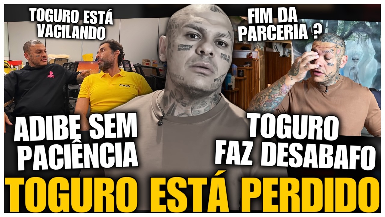 INACREDITÁVEL! TOGURO ESTÁ VACILANDO COM JOÃO ADIBE E DEIXA ELE SEM PACIÊNCIA