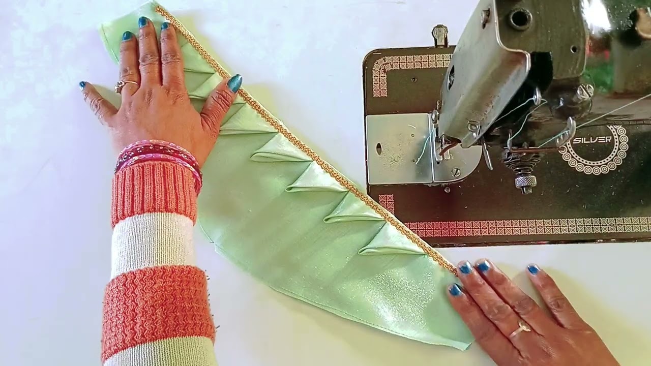 Trending sleeves design cutting and stitching/sleeve design blouse/baju ki design/astin dizain