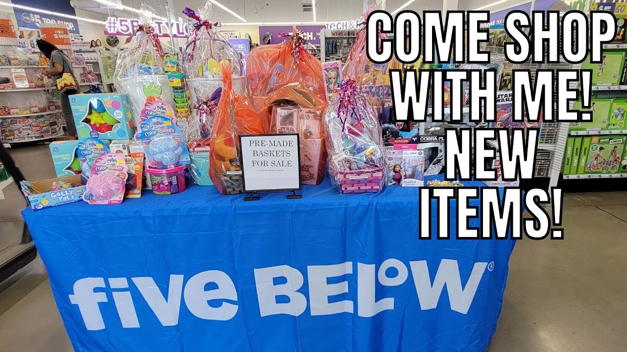 FIVE BELOW - STORE WALK THRU! NEW ITEMS! #fivebelow