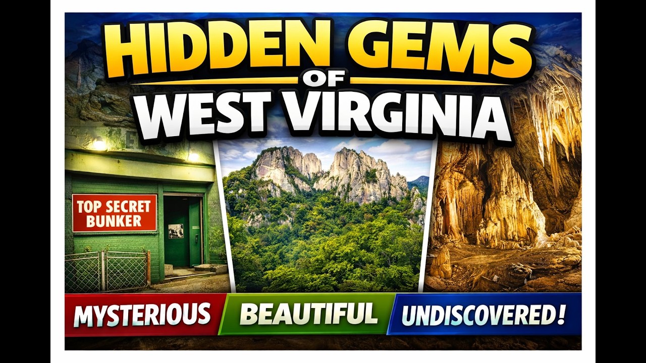 Top 25 Hidden Gems in West Virginia | Best Things to Do & Travel Guide | The World Traveler