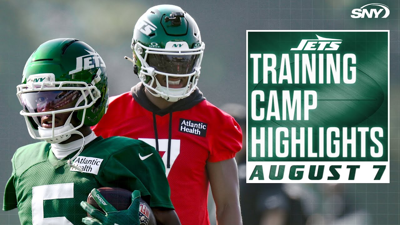 Jets Training Camp Highlights | Garrett Wilson, Justin Fields | 8/7/25