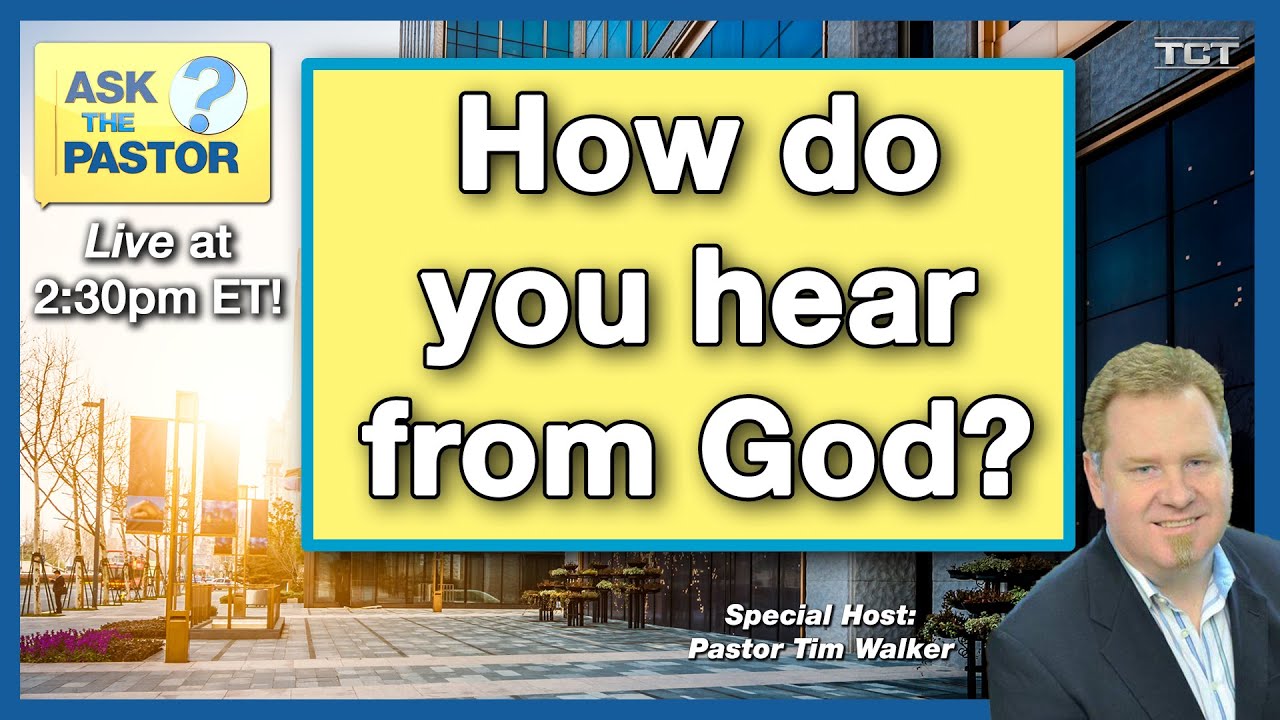 How do you hear from God? - Live IN STUDIO Ask the Pastor!