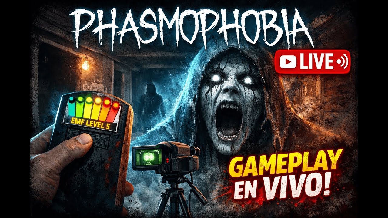 PRIMER PHASMOFOBIA DEL AÑO!