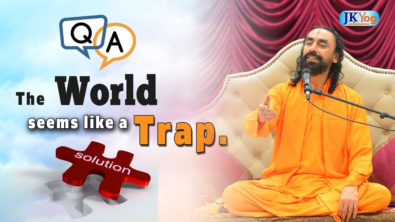 The Material World Seems Like a Trap, What is the Solution? | Q/A with Swami Mukundananda | JKYog