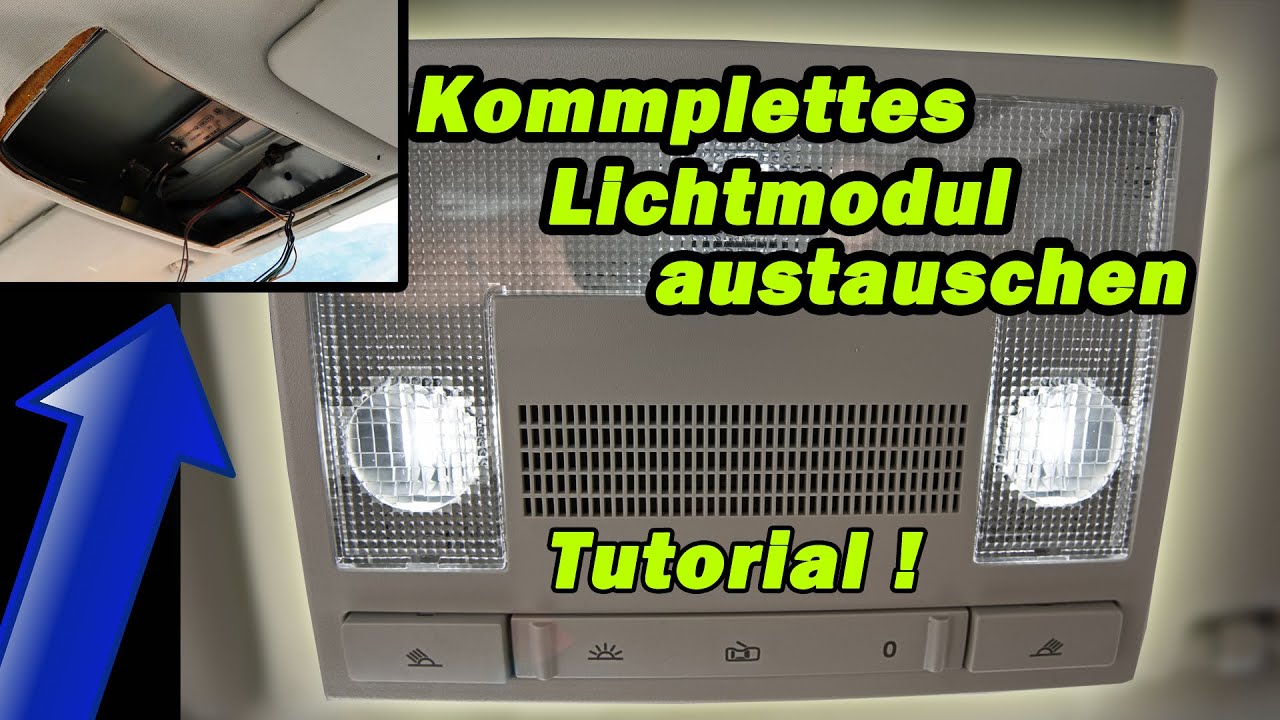 VW POLO INNENLICHT - MODUL KOMPLETT AUSTAUSCHEN | VW POLO 9N | TUTORIAL | INNENLEUCHTE | FACTOREM