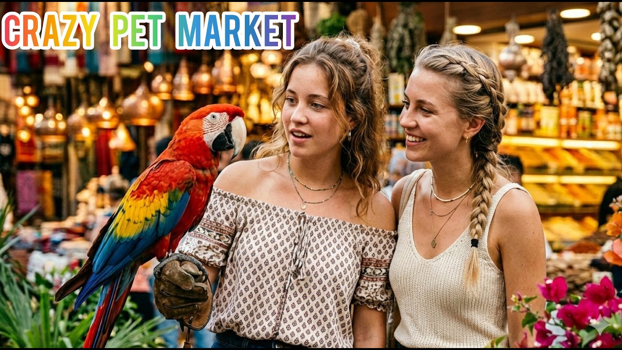 INSANE Pet Market in Istanbul 🇹🇷 | Birds, Fish & Bulk Pet Food in Eminönü!