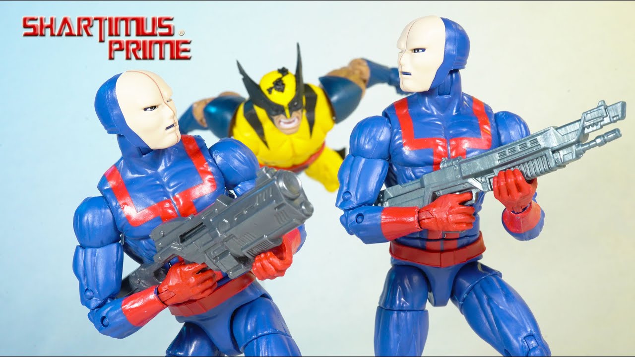 Marvel Legends Hellfire Club Guard Army Builder Soldier Goon Hasbro Pulse X-Men Comics Figure Review