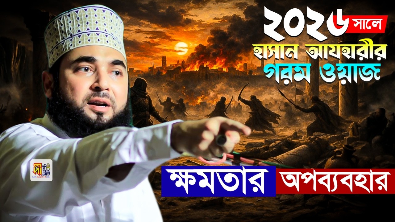 ক্ষমতার অপব্যবহার নিয়ে ২০২৬ সালে হাসান আযহারীর গরম ওয়াজ Syed Hasan Azhari