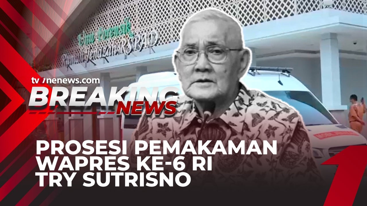 [BREAKING NEWS] Prosesi Pemakaman Wakil Presiden ke-6 RI, Jenderal TNI (Purn) Try Sutrisno