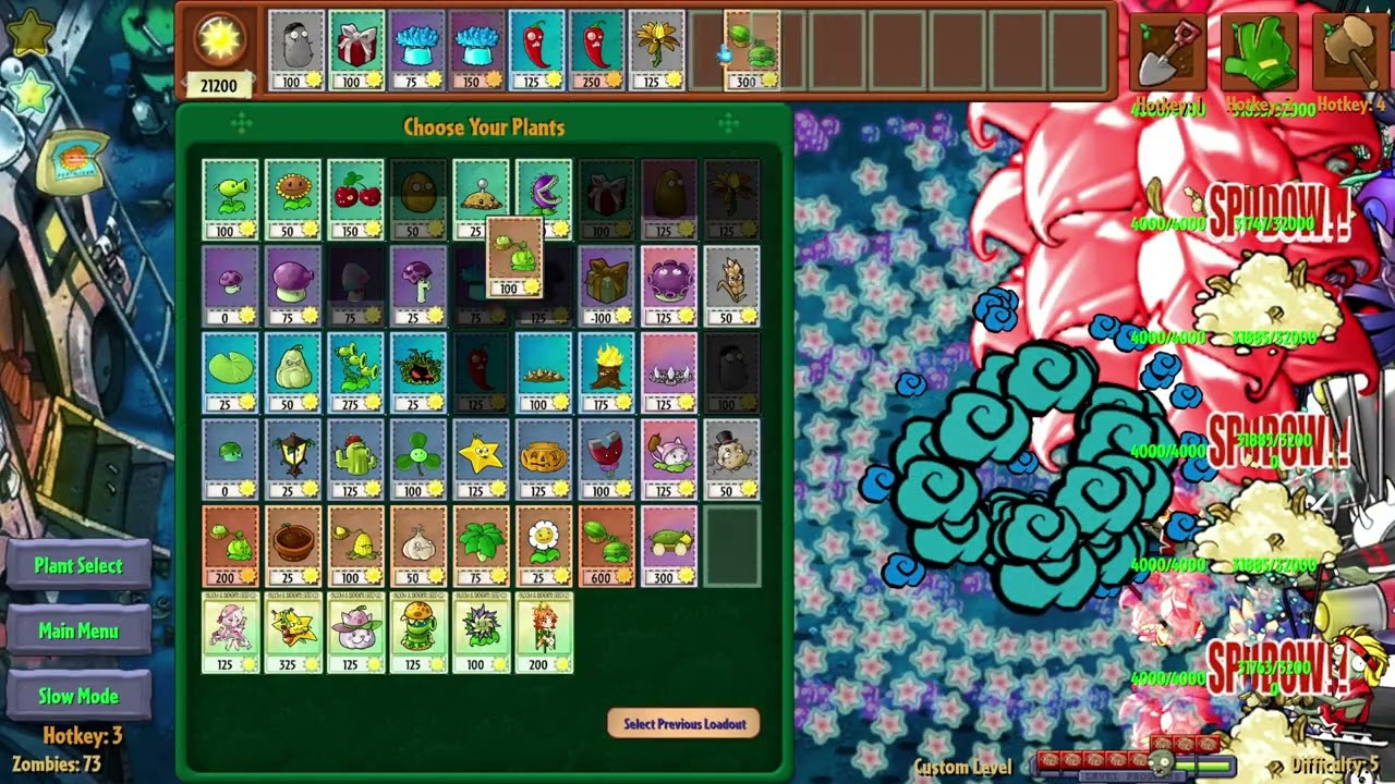 Plants Vs Zombies Fusion 2.2.1 - NightMare by RudyLiker | Custom Level