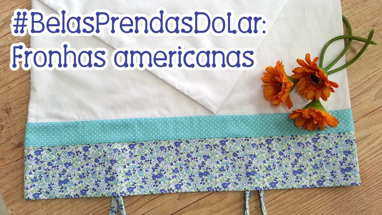 #BelasPrendasDoLar - fronhas americanas