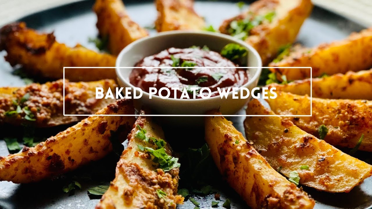 Easy Oven Baked Potato Wedges | Perfect Appetizer, Snack, or Side Dish!