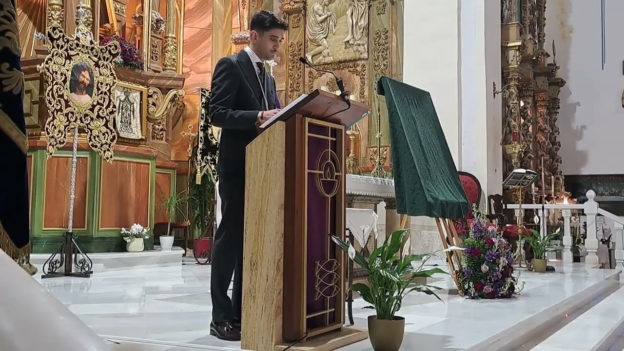 PREGON SEMANA SANTA ALBOX 2026 a cargo de Fran Castillo Caparros