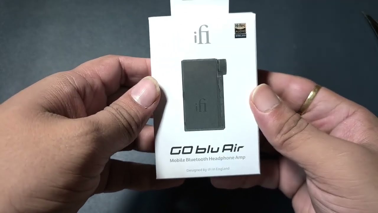 ifi Go Blu Air Unboxing, Walkthrough and Initial impression!! @iFiaudiochannel 