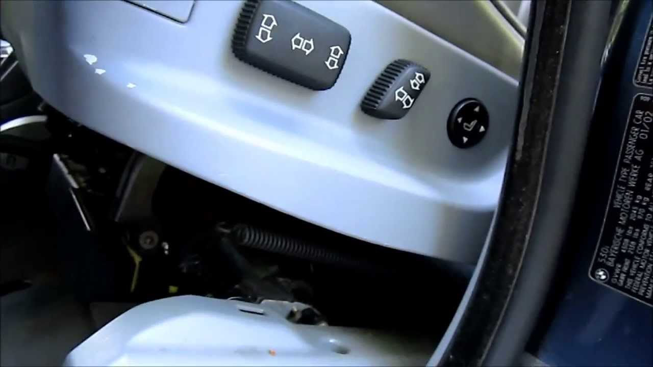 BMW Twisted Seat Repair DIY Guide