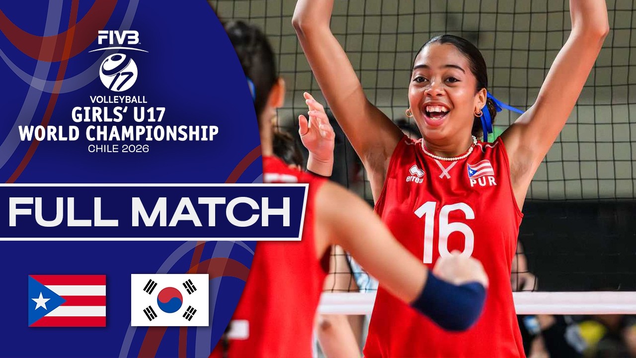 Puerto Rico vs. Korea - Pool Play | Girls' U17 World Championship - 2026