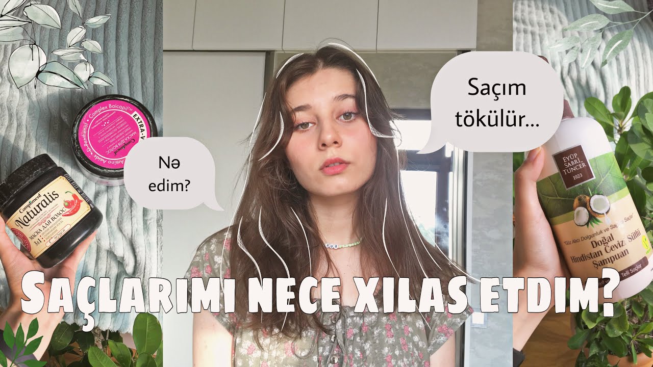 Saçlarımı necə xilas etdim?/50% saçımı itirdim /10 dəfə rəng dəyişmə /nazik saçlar/qulluq vasitələri