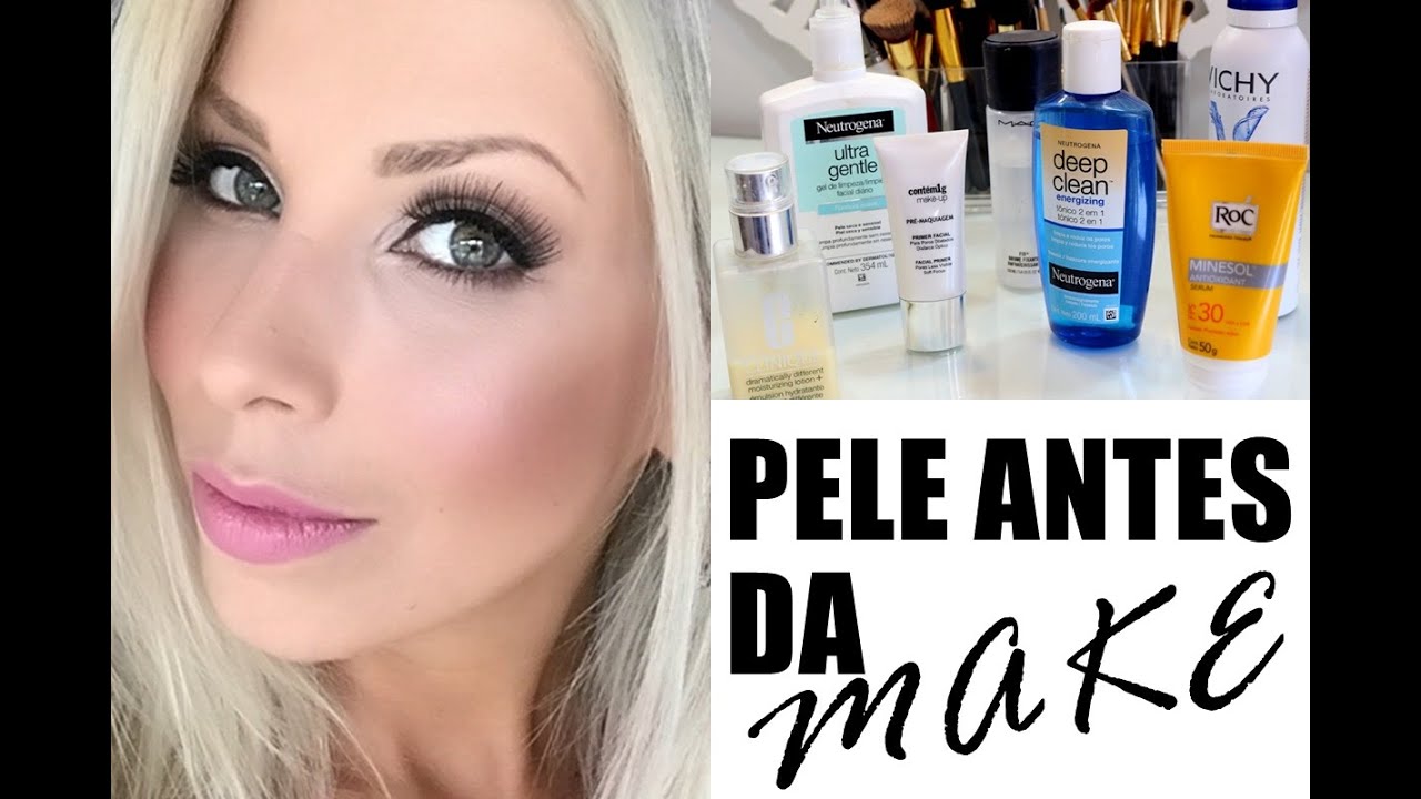 O QUE USAR NA PELE ANTES DA MAKE  #AUTOMAQUIAGEM #INICIANTES #VIDEO1