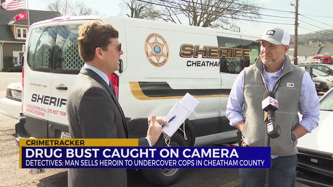 Drug bust caught on camera in Cheatham County