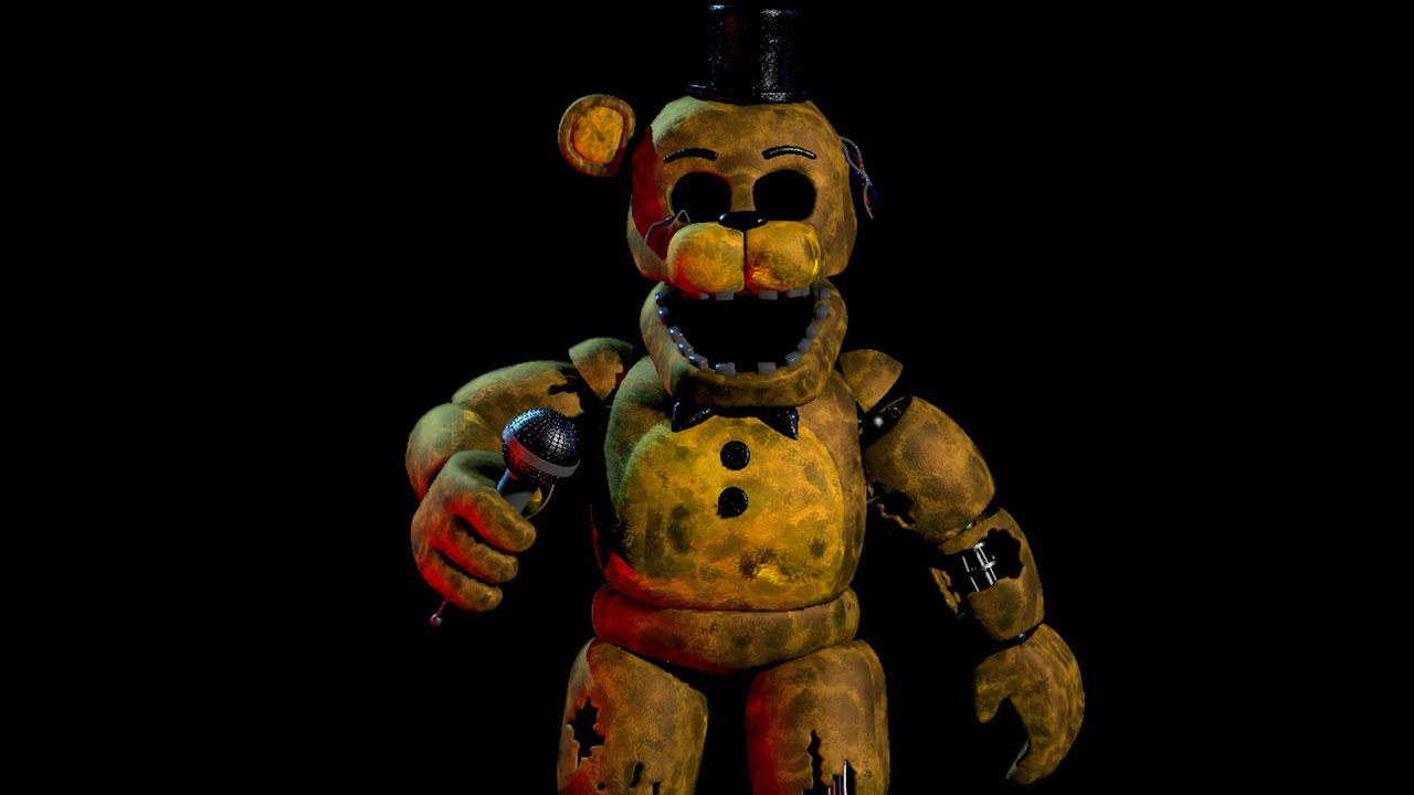 Withered Golden Freddy's Music Box