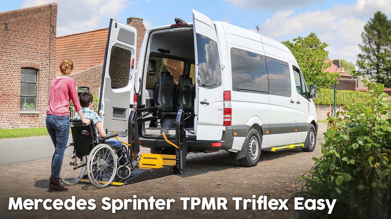 Mercedes Sprinter TPMR, aménagement Triflex Easy innovant