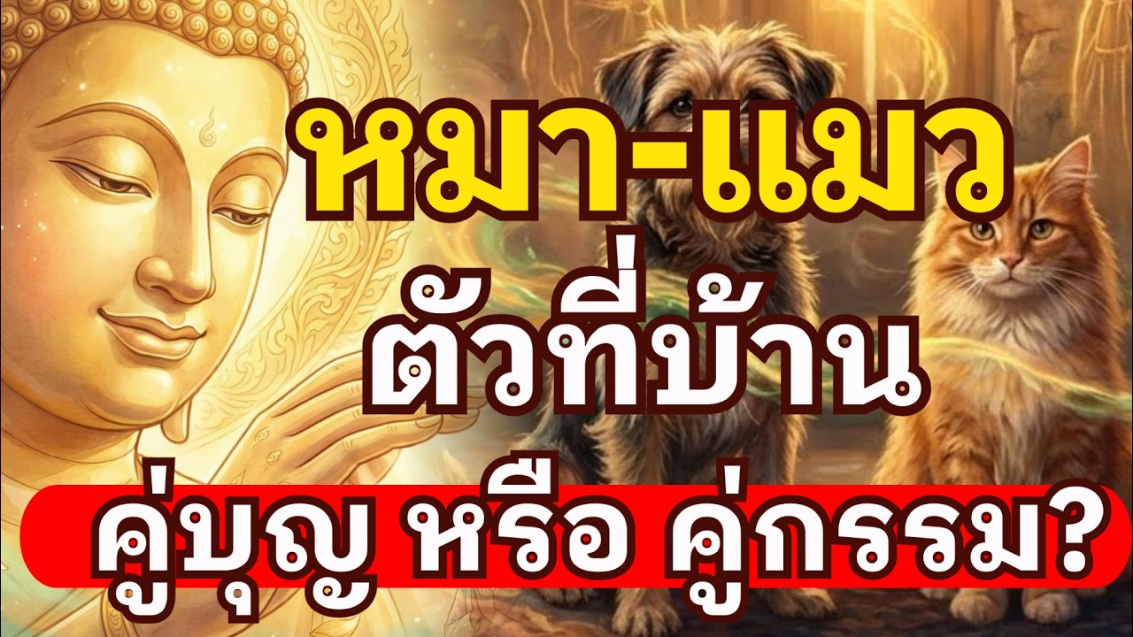 หมา-แมว ตัวที่บ้าน เป็น 