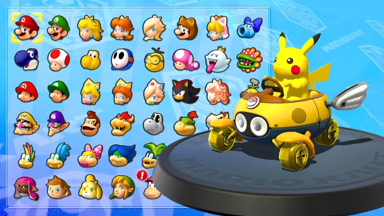 🔴 Mario Kart 8 Deluxe – Pikachu Zaps Into the Race! ⚡🐭 Can He Shock the Competition?