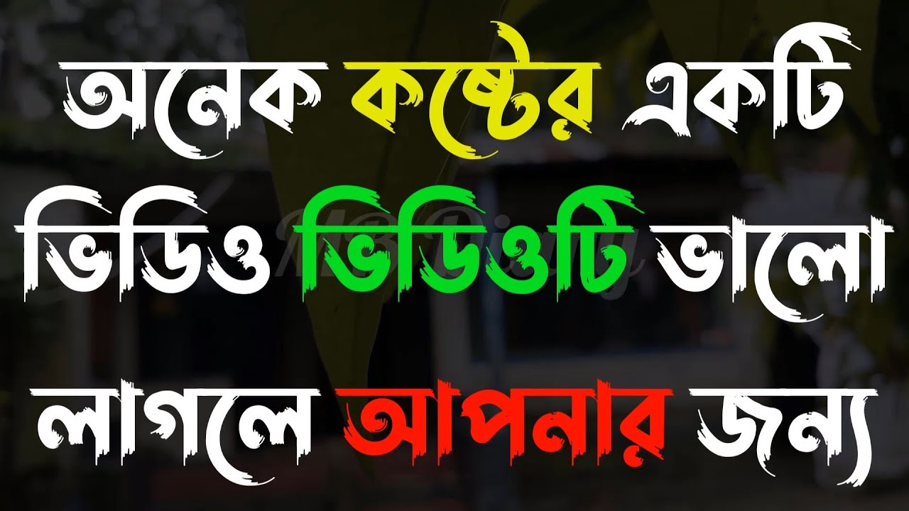 অনেক কষ্টের একটি-Life Changing Motivational Quotes in Bengali | Monishider Bani Kotha By MB Diary
