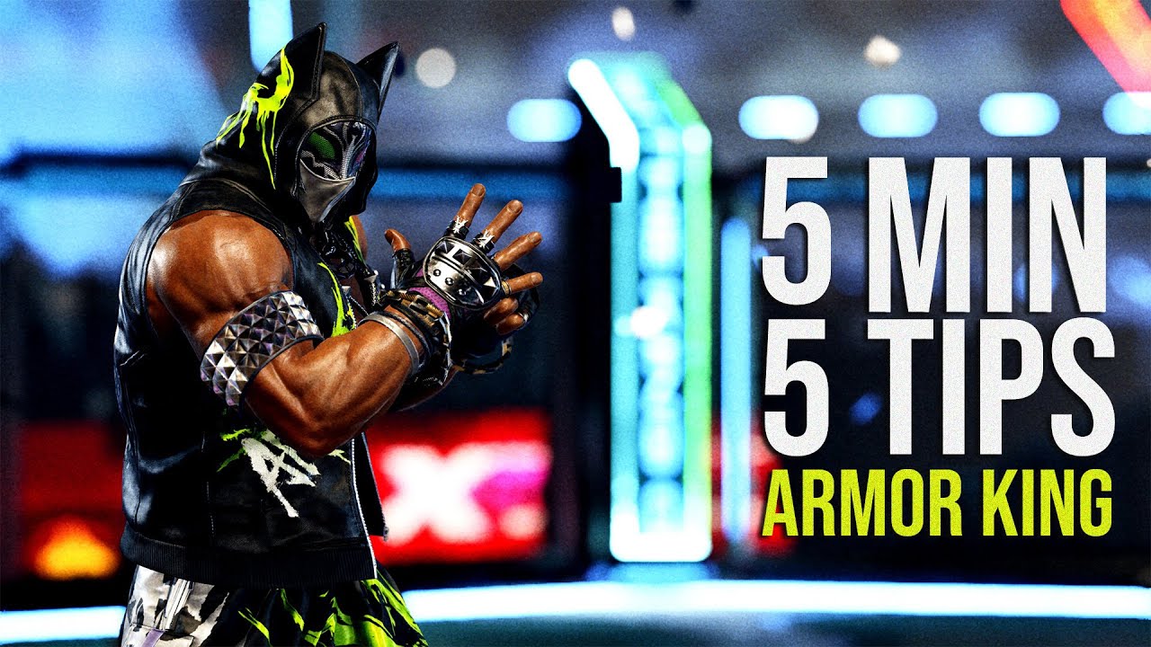 5 минут 5 советов по Armor King | Гайд по Tekken 8
