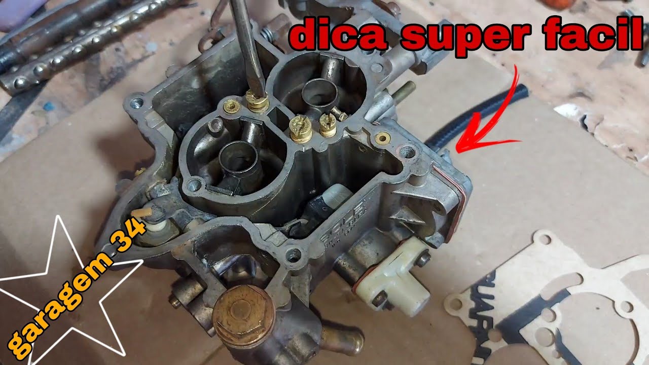 Troca do kiti  reparo do  carburador   ...motor  CHT