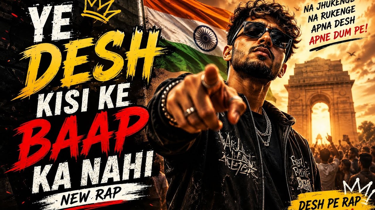YE DESH KISI KE BAAP KA NAHI 🇮🇳🔥 | Powerful Desi Rap | New Hindi Rap 2026 | Velvet Tunes 2026 