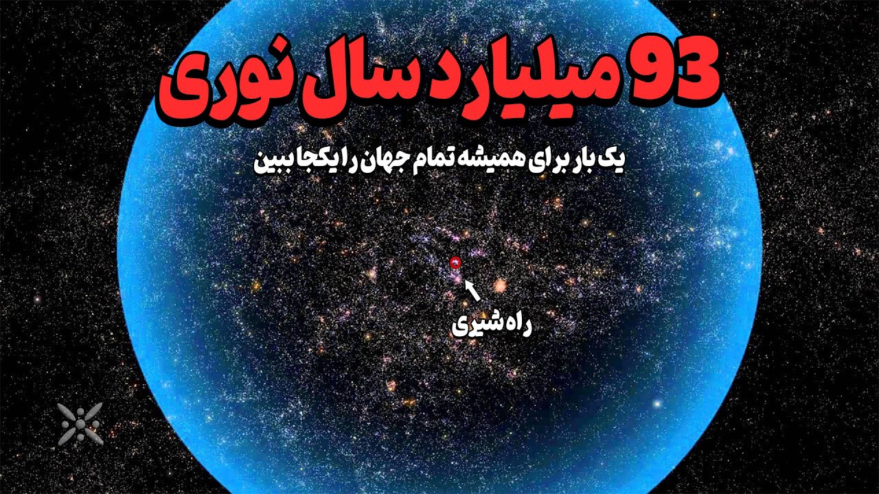 دو تریلیون کهکشان دریک جهان 93 میلیارد سال نوری | مستند کوتاه سفر به دورترین نور کشف شده در لبه جهان