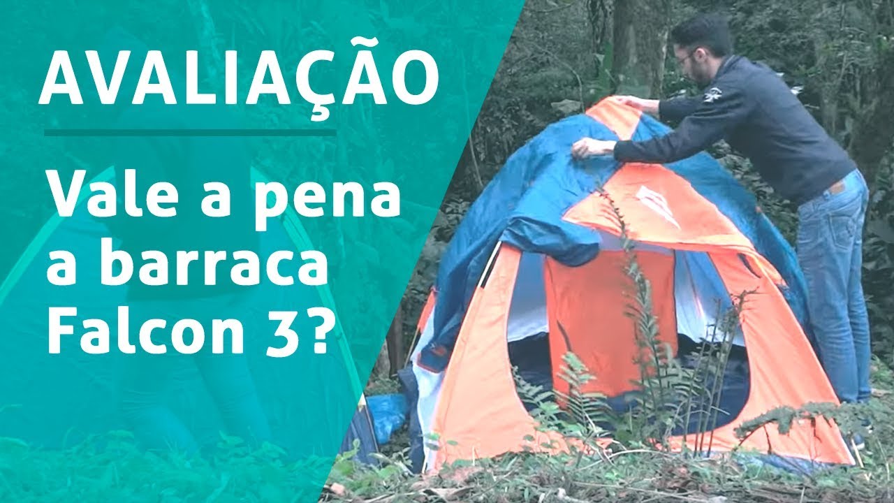 A MELHOR BARRACA PARA ACAMPAMENTO