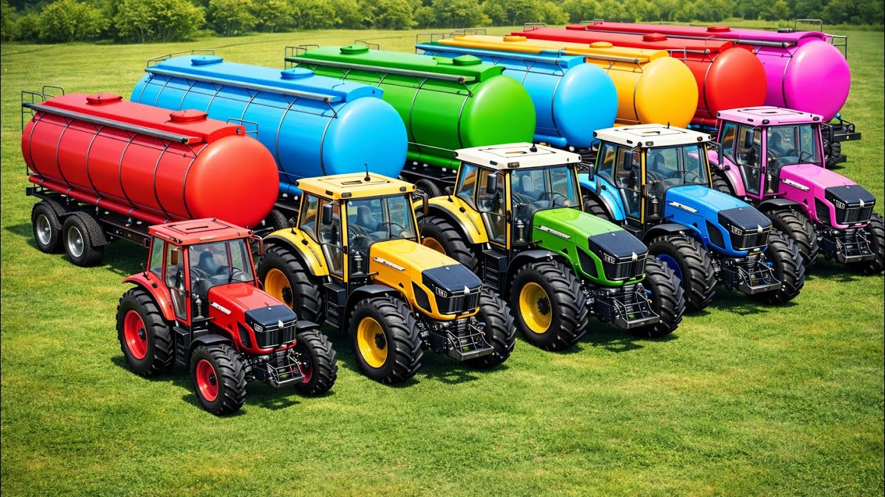 2😱 Massive Tanker Setup with Strongest Tractors! | Farming Simulator FS22